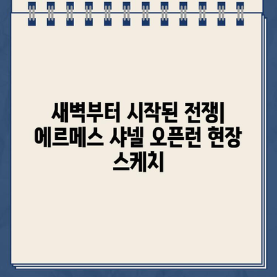 신세계백화점 강남점 에르메스 샤넬 오픈런 후기| 득템 성공? 꿀팁 대방출! | 에르메스, 샤넬, 오픈런, 팁, 후기