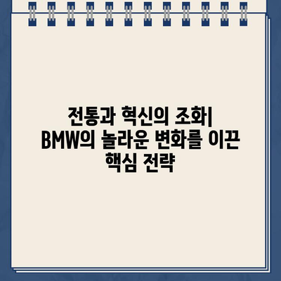 "두 눈을 의심했어요" 결국 해낸 BMW, 놀라운 변화의 비밀 | 자동차, 혁신, 성공 전략